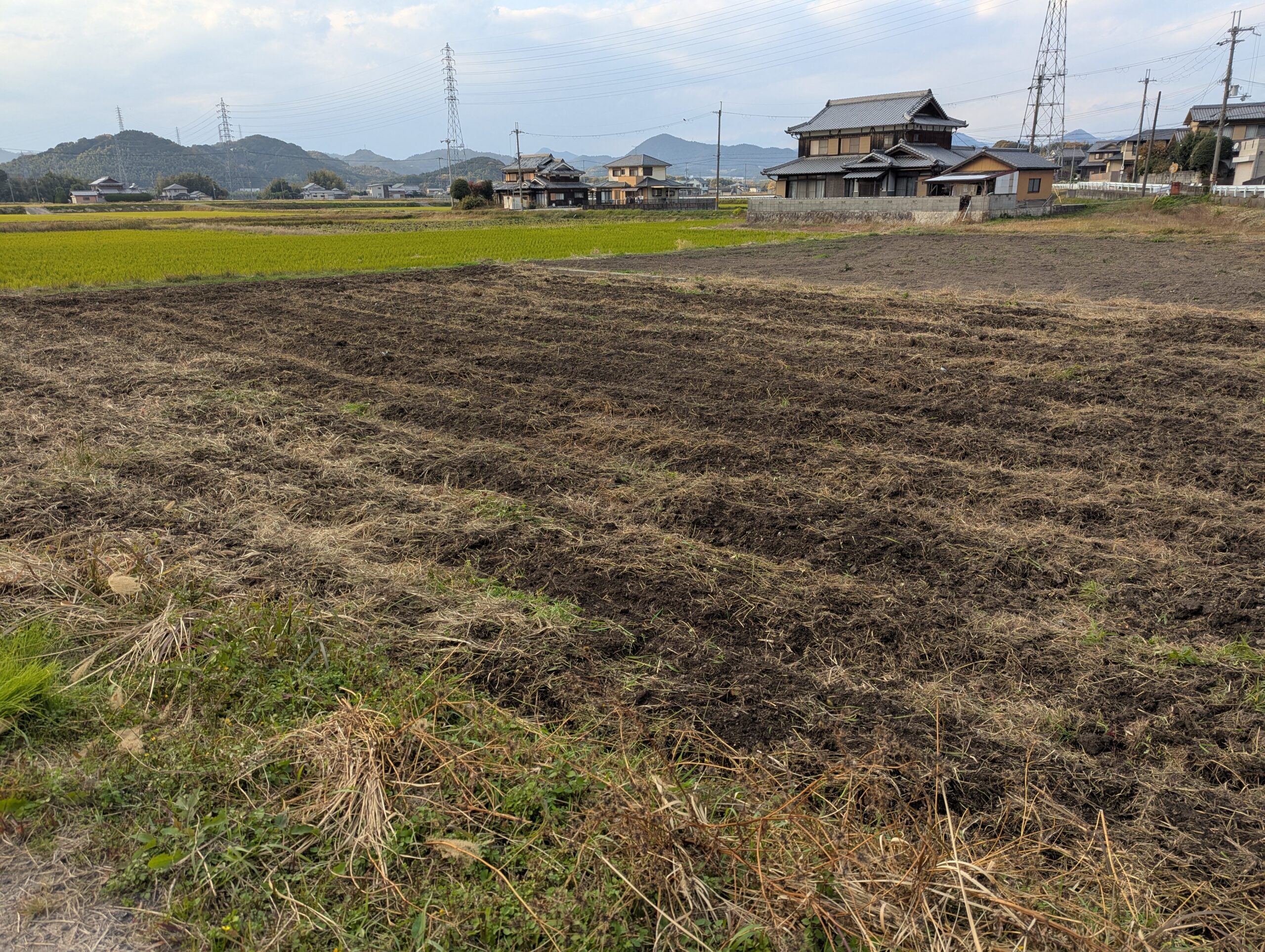 整備したあとの農地